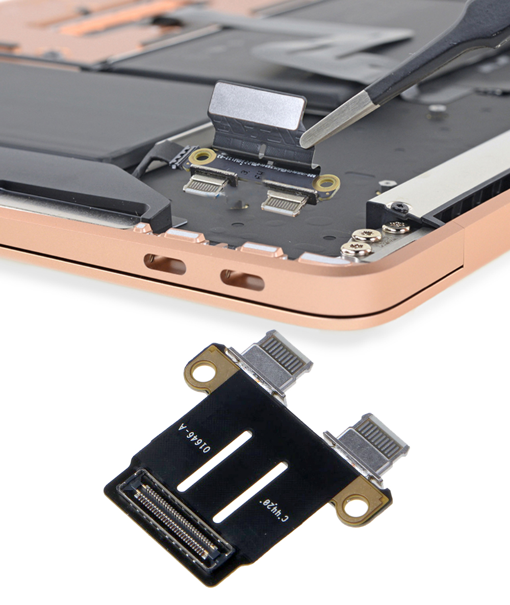 Scheda DC Power Jack Per MacBook Pro 13" 15" – Compatibile A1706 A1707 A1708 A1989 A1990 A2141 A2159