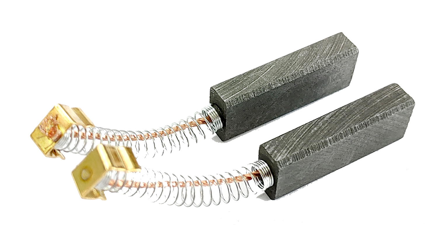 2x Kohlebürsten 6x11x30 mm Motorkohlen Kohlestifte Schleifkohlen